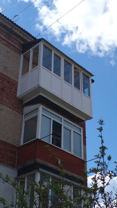 Балкон під ключ Хмельницький. Розширення балкону Вікна Ремонт балкона