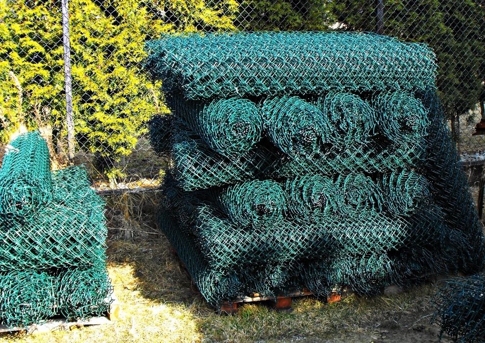 POWLEKANA Siatka Ogrodzeniowa Zielona 3.1mm 1.5m x 10m za JEDYNE 120zł