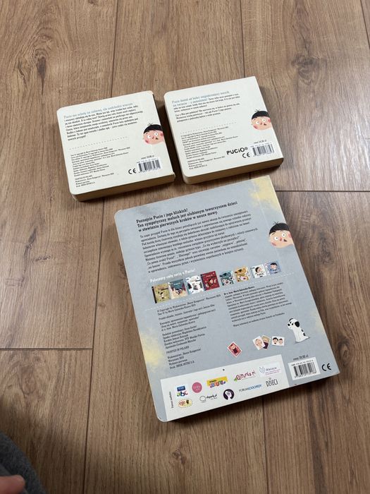 Ksiazki pucio - 3 sztuki