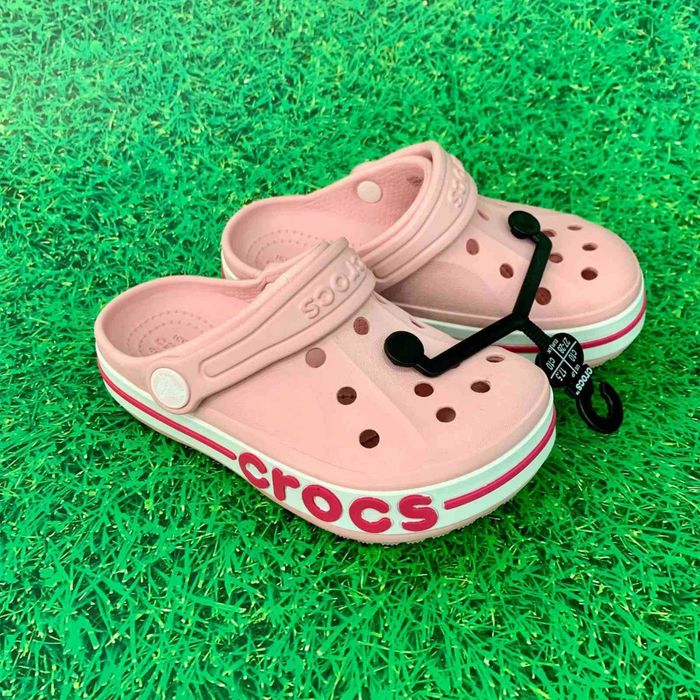 Crocs bayaband kids C8 C9 C10 C11 C12 с13 J1 J2 J3 рожеві,блакитні кро