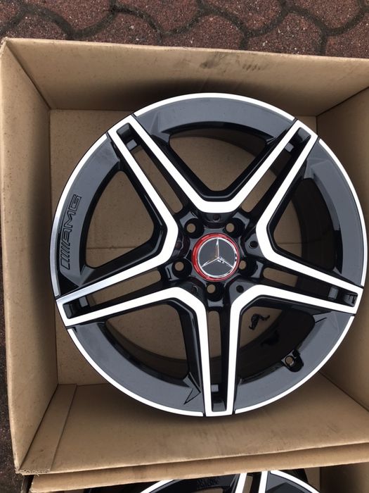 Felgi Mercedes cla a-klasa 18 Amg  5x112 black w177 a176 idealne