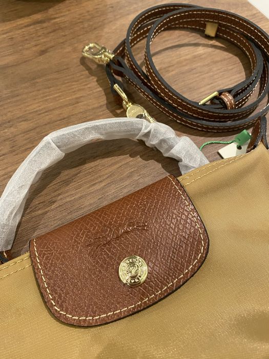 mini longchamp mostarda