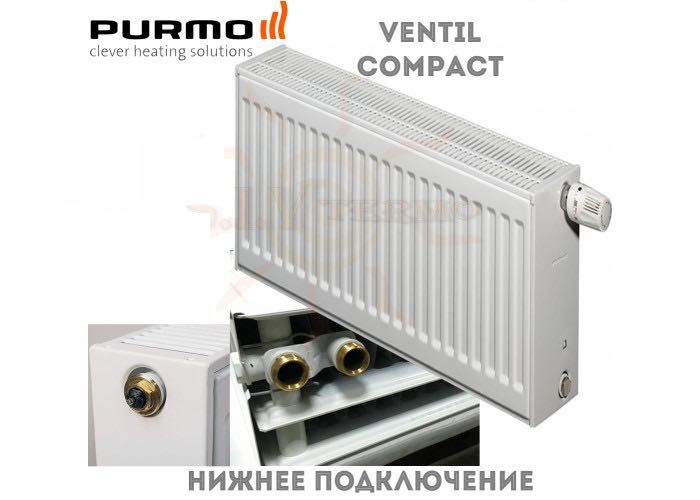 Радіатор сталевий Purmo Ventil Compact CV33 300x700