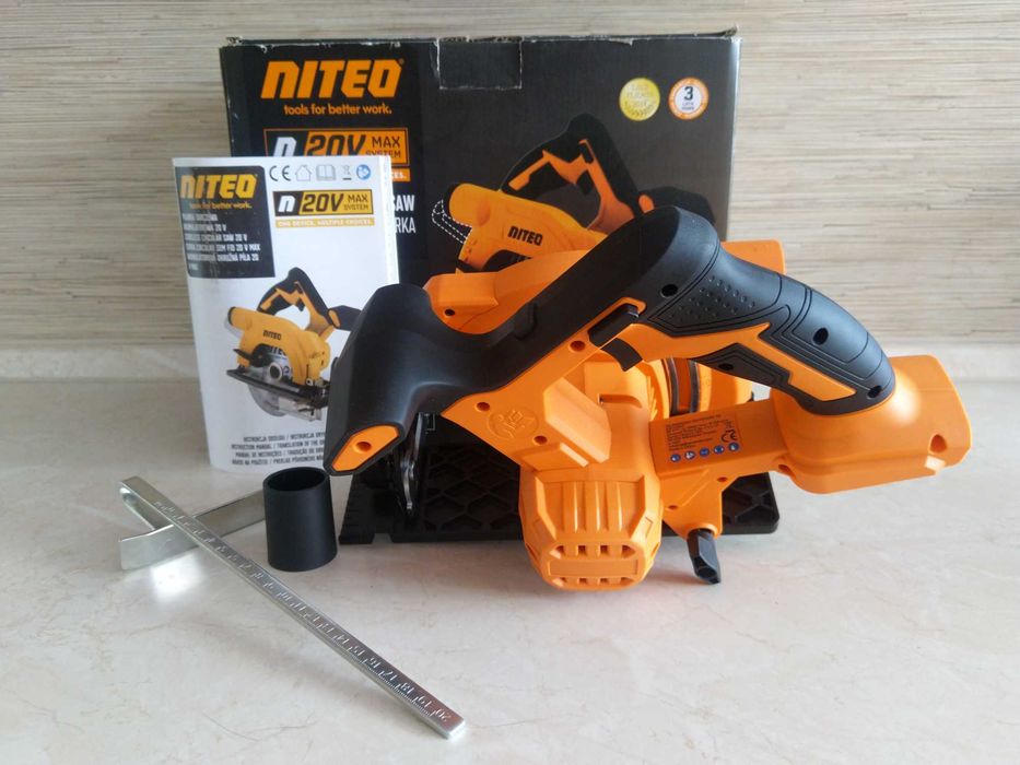 NOWA Akumulatorowa Pilarka Tarczowa 20 Max + Akcesoria NITEO