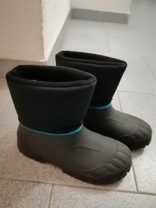 Botas criança para caminhada neve