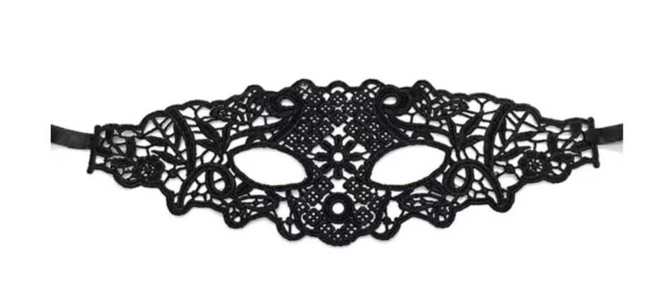Кружевная маска, карнавальная, игровая, сексуальное белье секс білизна