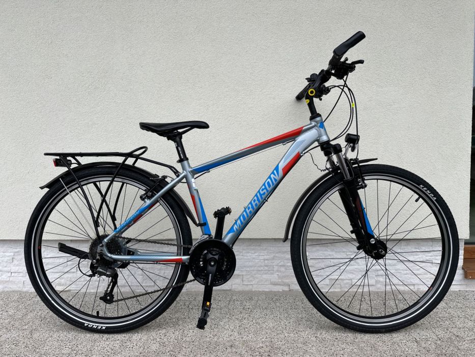Rower MORRISON - Mtb, koła 27,5, aluminiowy, amor, prądnica w kole led