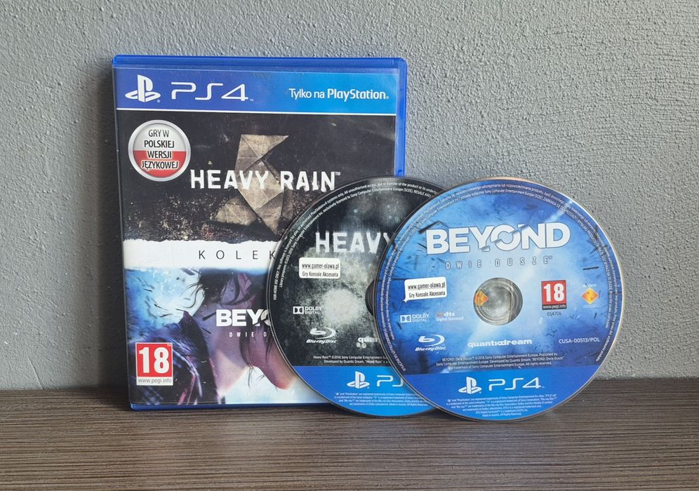 Gra na PlayStation 4 HEAVY RAIN, BEYOND Polska wersja językowa (napisy)