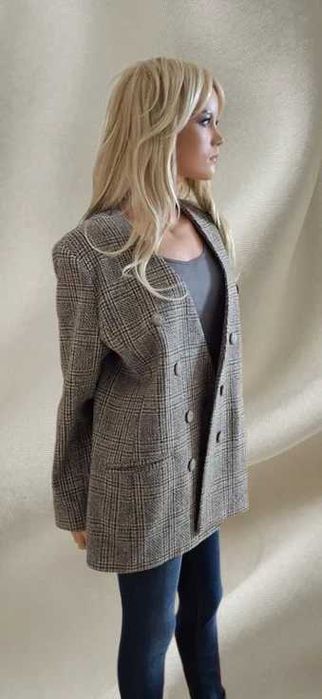 Wełniana marynarka dwurzędowa Sophia, vintage , rozmiar L/XL,