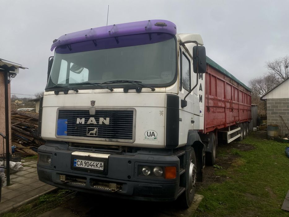 Man Commander F2000 з напів причіпом