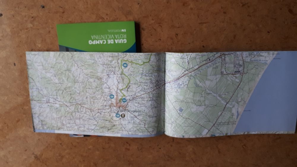 Mapa e Guia de Campo da Rota Vicentina em Portugal