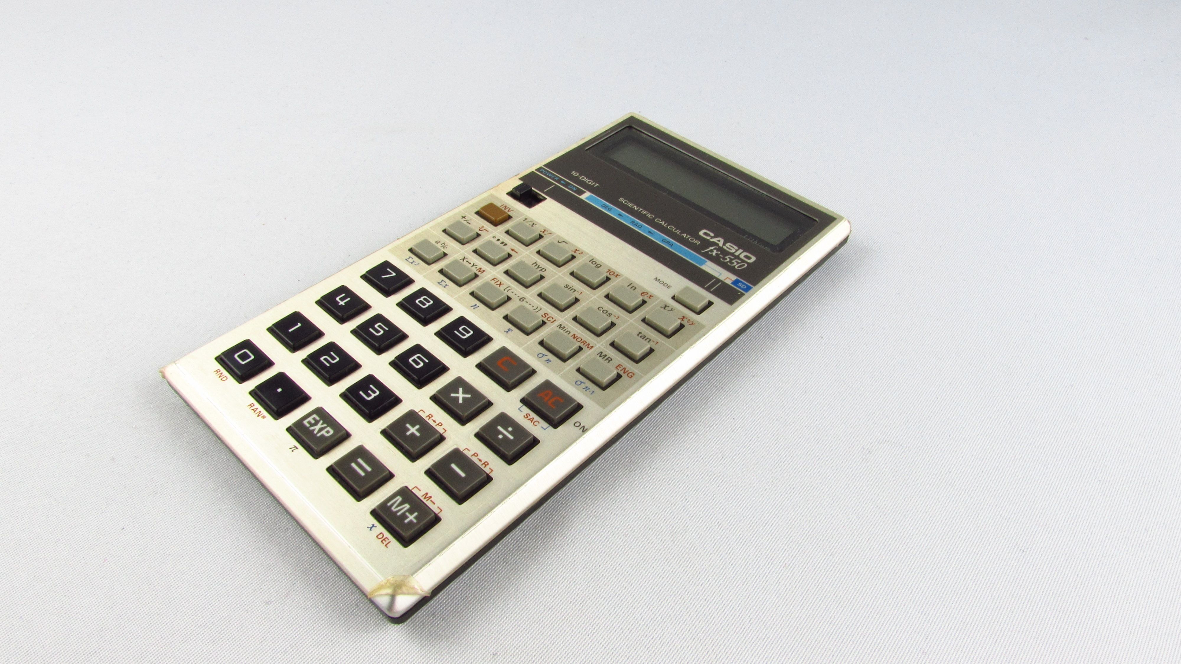 Casio fx 550 online