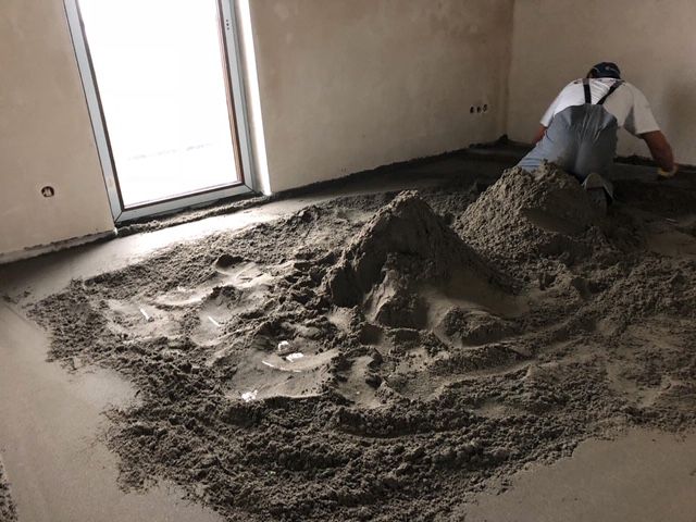 Wylewki maszynowe posadzki betonowe SZYBKO mixokret tynki maszynowe