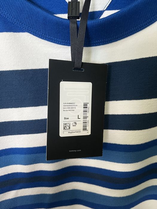 T-shirt às ricas Tommy Hilfiger azul