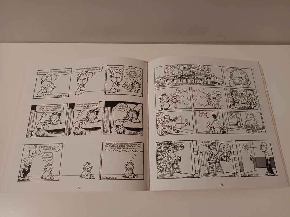Livro de banda desenhada Garfield Viva a Amizade