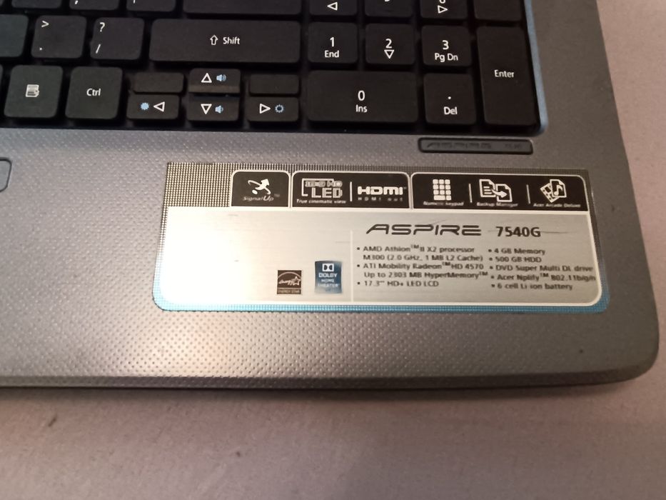 Laptop Acer 17 cali