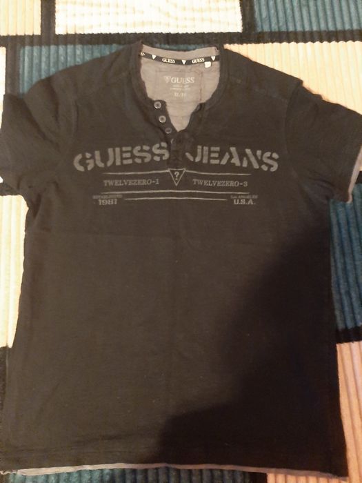 Koszula męska t-shirt koszulka Guess XL