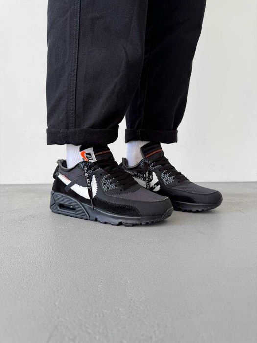 !WOW! Nike Air Max x OFF-White 90 GPX Black 39 40 41 42 43 44 45