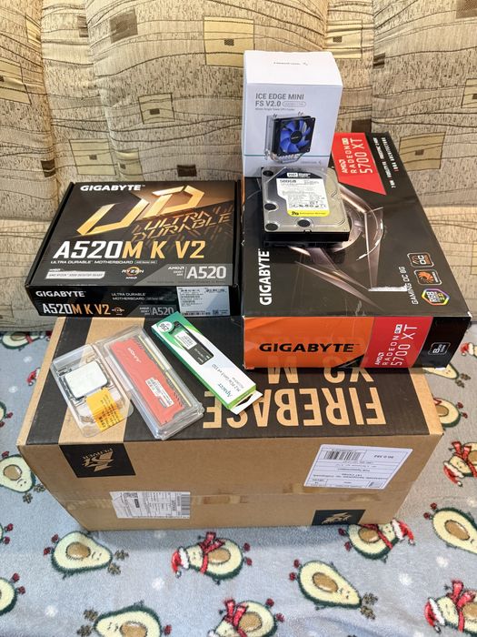 Компьютер бюджетний ТОП Ryzen 5+ssd m2+ 16 ddr+RX 5700 XT