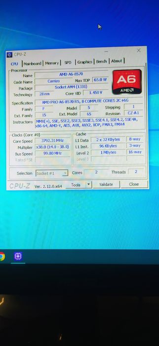 Бюджетний ПК для роботи та базових завдань (AMD A6, 8 ГБ ОЗП, 2 диски)