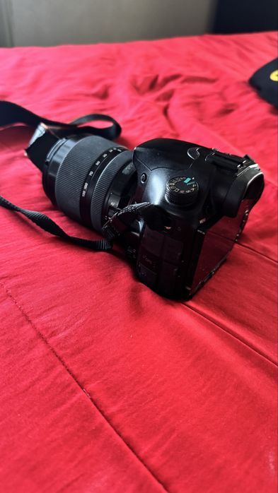 Maquina fotografica sony sl 65 com lente