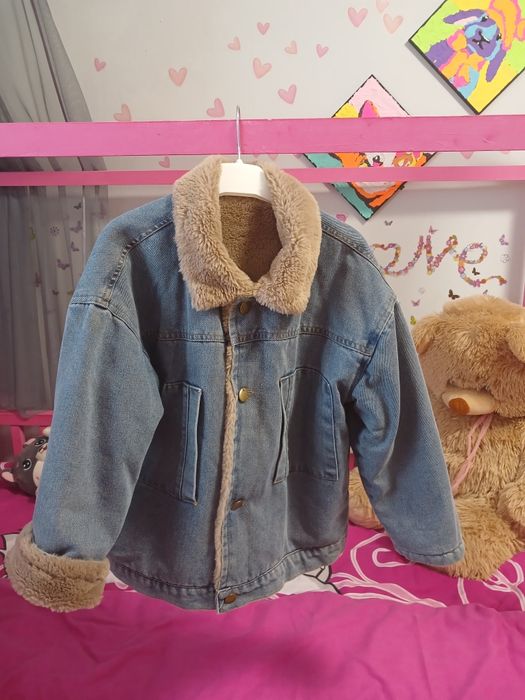 Джинсовка на дівчинку