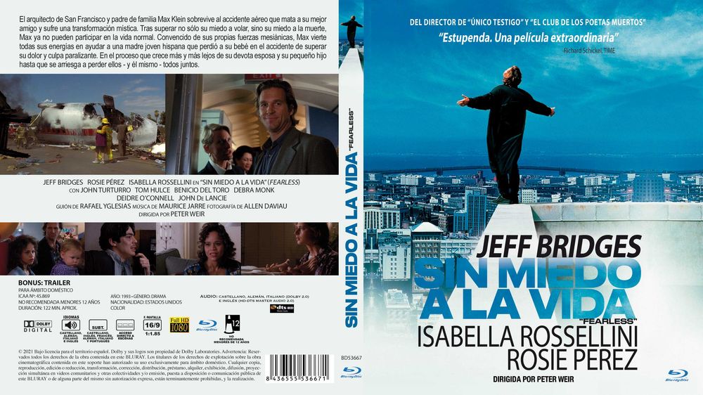 Sin Miedo A La Vida/Sem Medo de Viver(Blu-Ray)