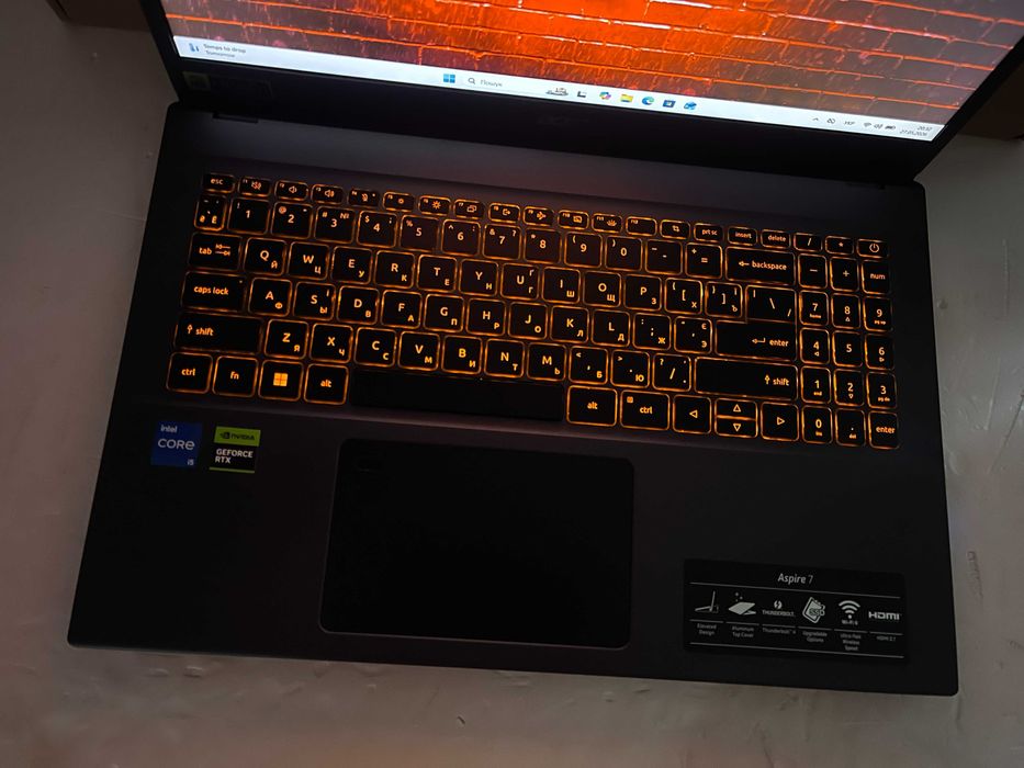 Игровой ACER A715 / Core i5 12450H Х12/ 16 RAM / RTX 2050 GDDR6 / + КАК НОВЫЙ!!