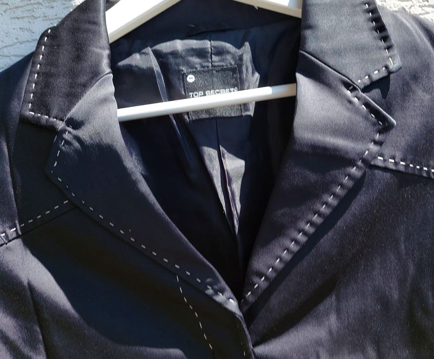 Elegancka damska marynarka Top Secret rozmiar M czarna premium design