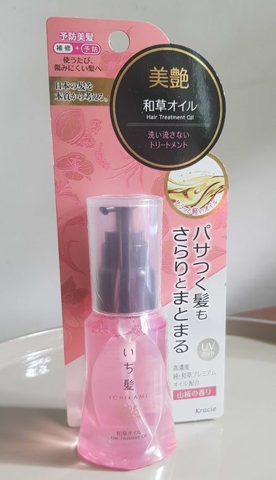 Kracie, Ichikami, Odżywczy Olejek do włosów , 50 ml, Japan