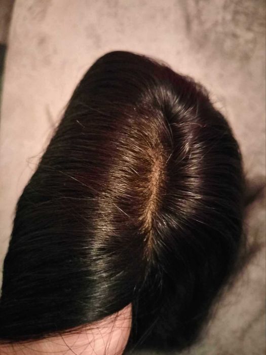 Topper wlosy naturalne 55 cm Hair Lux