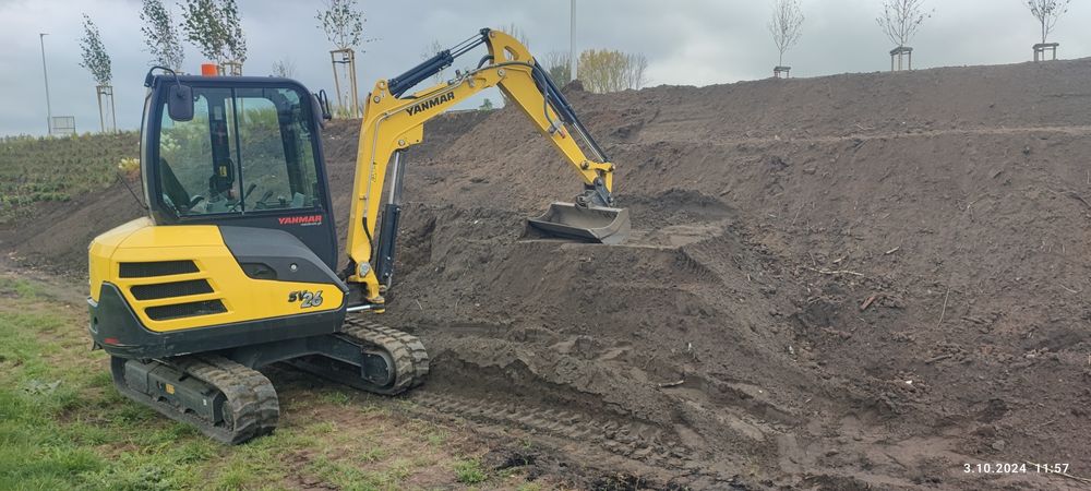 Usługi mini-koparką