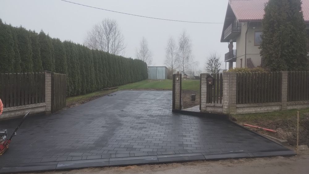 Brukarstwo Układanie kostki brukowej kostka brukowa