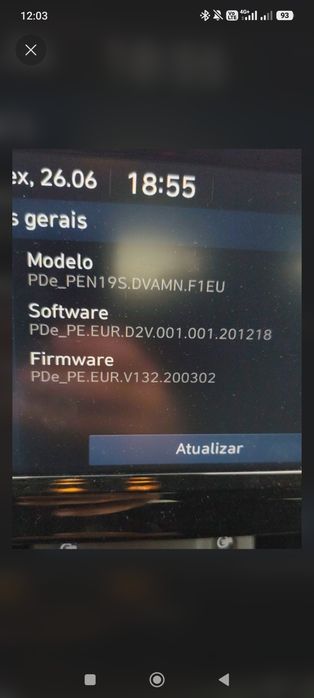 Atualização do software Hyundai I30