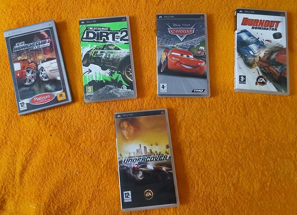 Lote Jogos PSP Portable valor cada