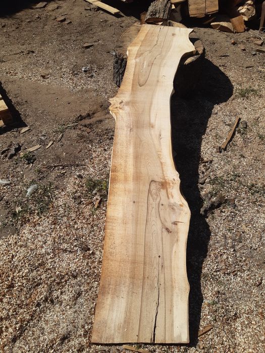 Deski blaty wiązowe 6cm 3cm PIĘKNY RYSUNEK