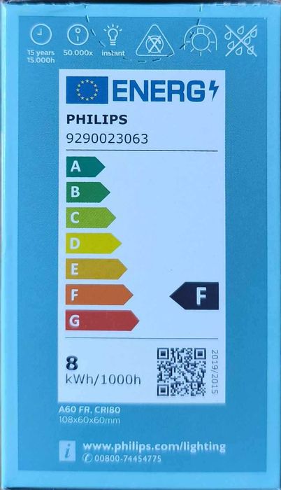 Міняю LED-лампи Philips 8 W