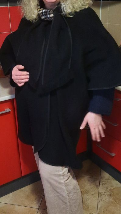 50/58 р. Пончо, шерсть