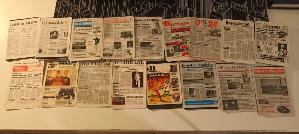 calendários de bolso