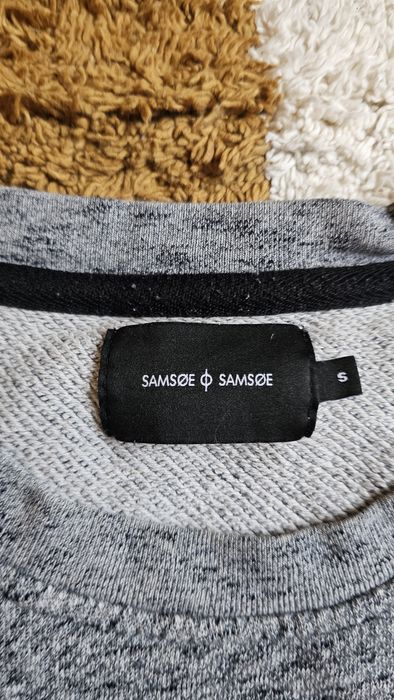 Sweter bluza Samsoe Samsoe S szary