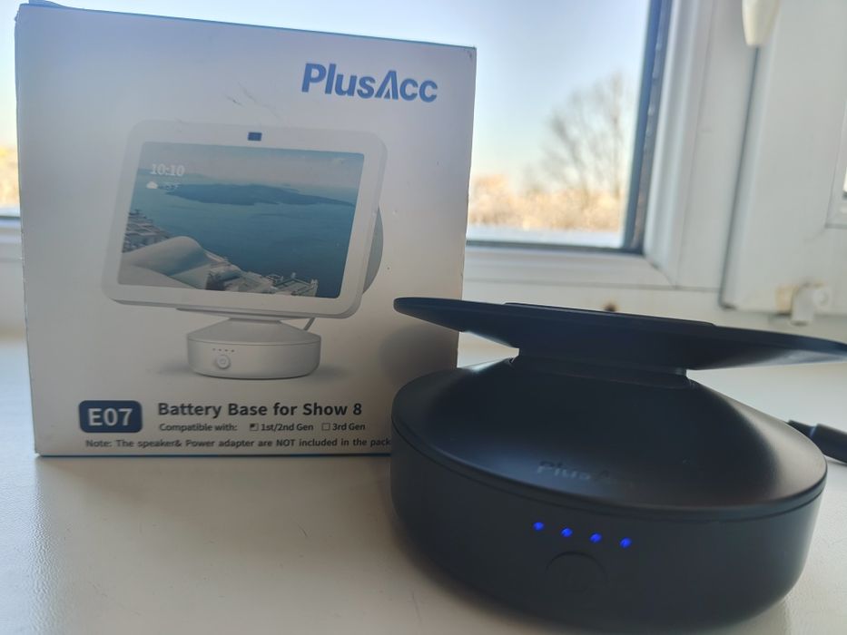 База батареї PlusAcc E07 для Echo Show 8