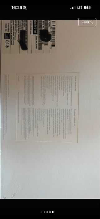 Mac Book air 13 2017 stan bdb