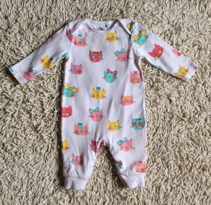 Человечек с котами BleeZoo на 6-9 мес