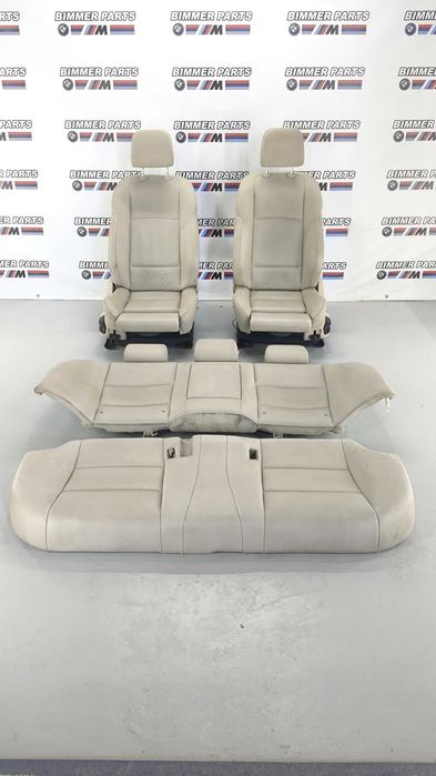 Bancos BMW Serie 5 (F10) Pack M (Couro Bege) Semieléctricos Aquecidos