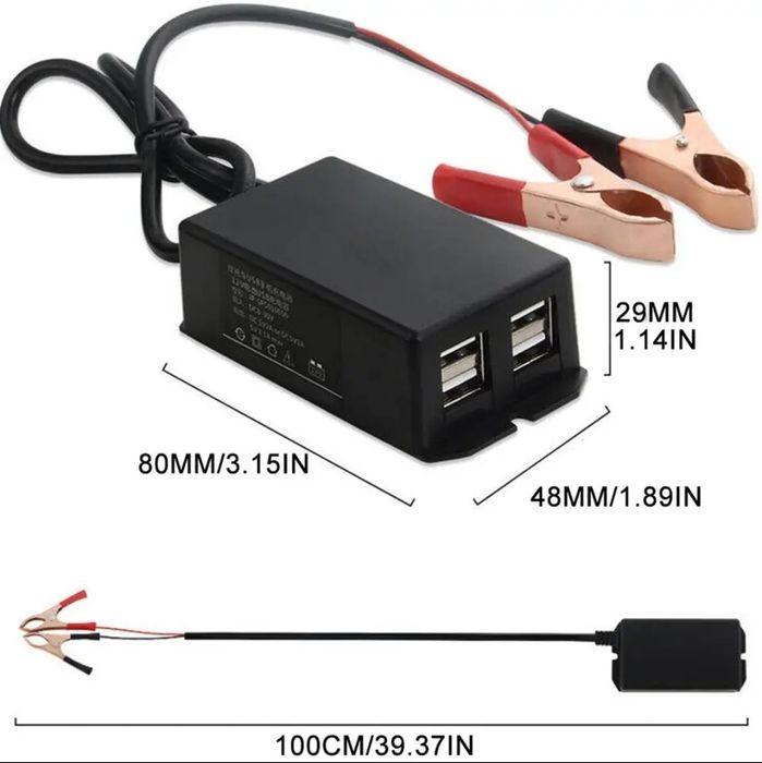 Кабель-шнур для роутера USB 12V-9V