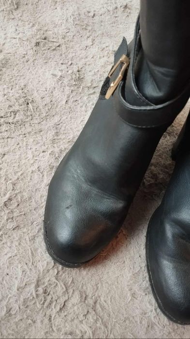 Botki juicy couture 38 czarne uzywane