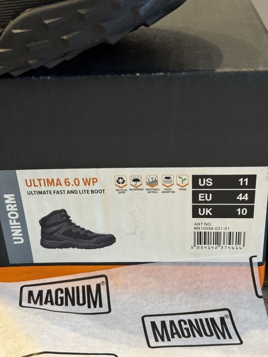 Черевики MAGNUM Ultimate 6.0 WP,  розмір 45