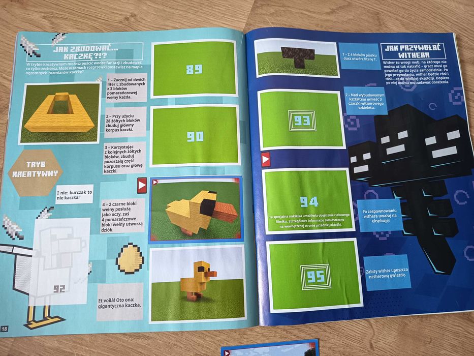 Album z naklejkami Minecraft 2