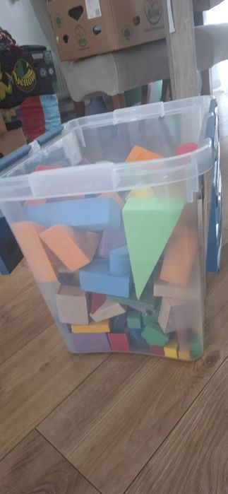 Mega zestaw 300 sztuk klocków