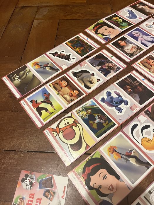 56 autocolantes da Disney edição